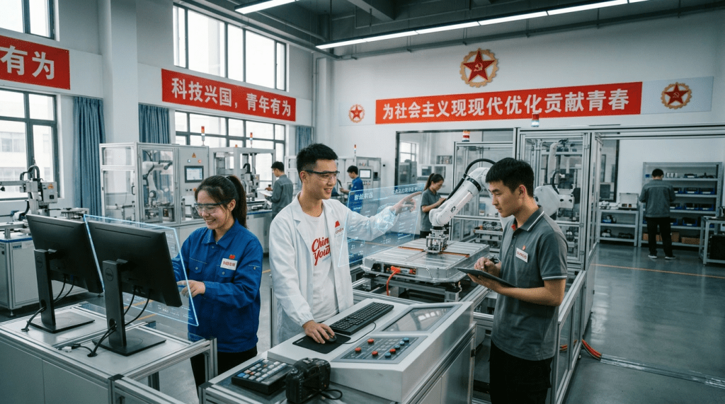 O papel da juventude na revitalização da sociedade&nbsp;chinesa